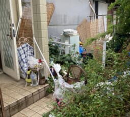 不用品回収 作業前の写真