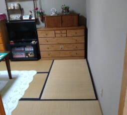不用品回収 撤去後の写真