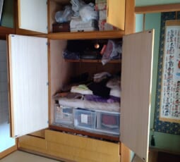 不用品回収 作業前の写真