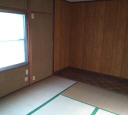 お部屋の片付け 撤去後の写真