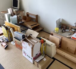遺品整理 作業前の写真