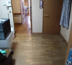 不用品回収 撤去後の写真