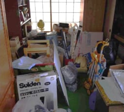 不用品回収 作業前の写真