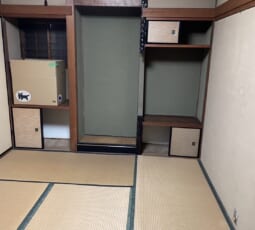 遺品整理 撤去後の写真