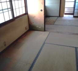 不用品回収 撤去後の写真