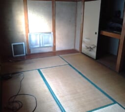不用品回収 撤去後の写真