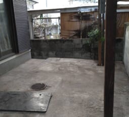 不用品回収 撤去後の写真