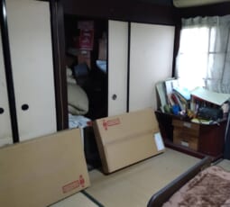 不用品回収 作業前の写真