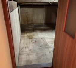 不用品回収 撤去後の写真