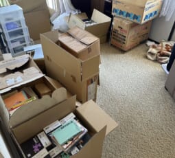 不用品回収 作業前の写真