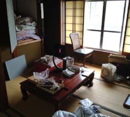 不用品回収 作業前の写真