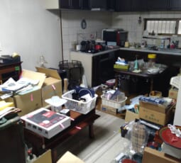 不用品回収 作業前の写真