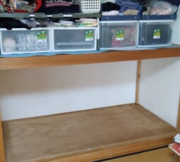 不用品回収 撤去後の写真
