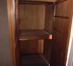 不用品回収 撤去後の写真