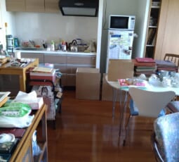 遺品整理 作業前の写真