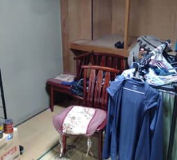 不用品回収 撤去後の写真