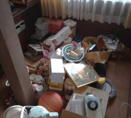 不用品回収 作業前の写真