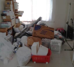 不用品回収 作業前の写真