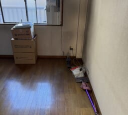 不用品回収 撤去後の写真