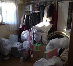 不用品回収 作業前の写真