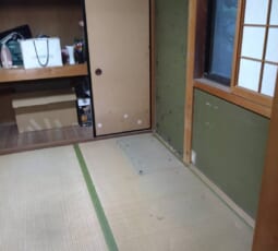 不用品回収 撤去後の写真