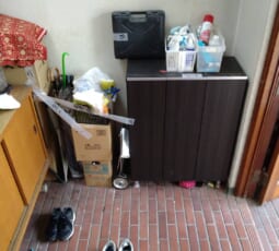 不用品回収 撤去後の写真