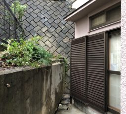 外回りの不用品回収と屋根の解体 撤去後の写真