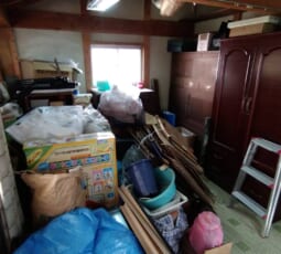 お部屋の丸ごと片付け 作業前の写真