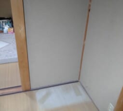 不用品回収 撤去後の写真
