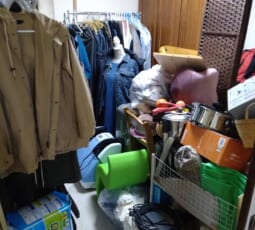 不用品回収 作業前の写真