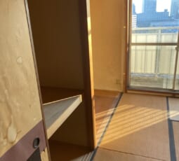 お部屋の片付け 撤去後の写真