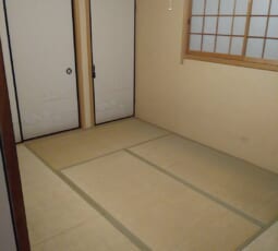 お部屋の片付け 撤去後の写真