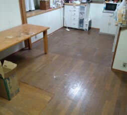 お部屋の片付け 撤去後の写真