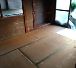 お部屋の片付け 撤去後の写真