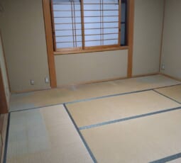 お部屋の片付け 撤去後の写真