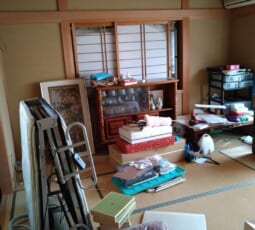 お部屋の片付け 作業前の写真