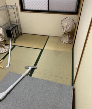 大阪府堺市東区 S様の不用品回収作業後のご自宅の写真