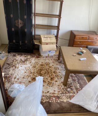 大阪府大阪市都島区 O様の不用品回収作業前のご自宅の写真