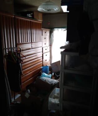 京都府亀岡市 Y様の不用品回収作業前のご自宅の写真