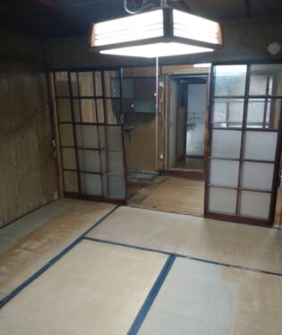 大阪府富田林市 M様の不用品回収作業後のご自宅の写真