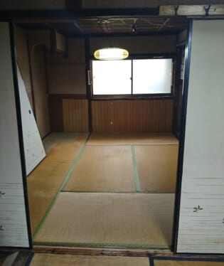 奈良県御所市　F様の不用品回収作業後のご自宅の写真