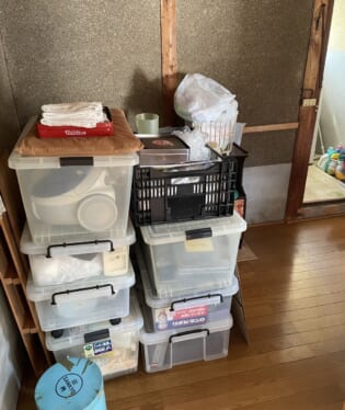 大阪府高槻市 F様の不用品回収作業前のご自宅の写真