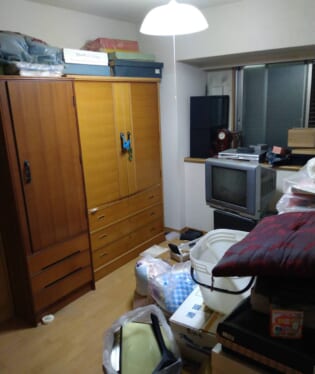 京都府木津川市 Z様の不用品回収作業前のご自宅の写真