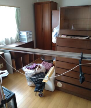 京都府相楽郡笠置町 N様の不用品回収作業前のご自宅の写真