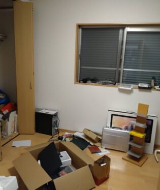 京都府久世郡久御山町 M様の不用品回収作業前のご自宅の写真