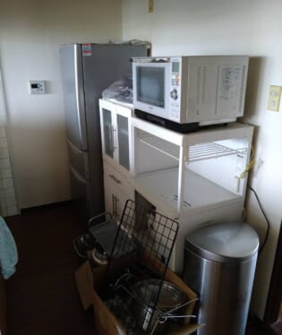奈良県御所市 E様の不用品回収作業前のご自宅の写真