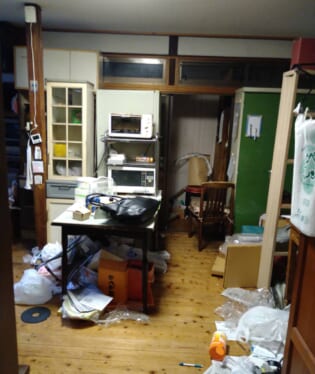 大阪府大阪市此花区 O様の不用品回収作業前のご自宅の写真