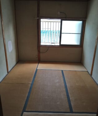 京都府船井郡京丹波町の不用品回収作業後のご自宅の写真
