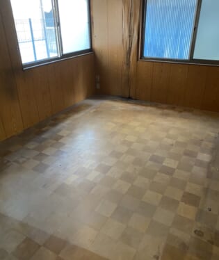 大阪府大阪市天王寺区 R様の不用品回収作業後のご自宅の写真