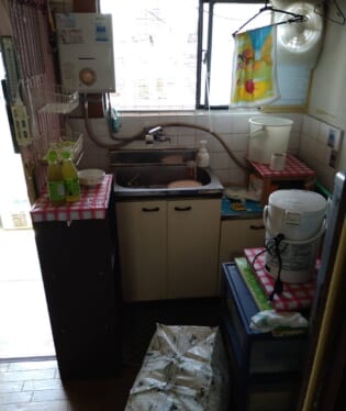 大阪府大阪市西区 E様の不用品回収作業前のご自宅の写真